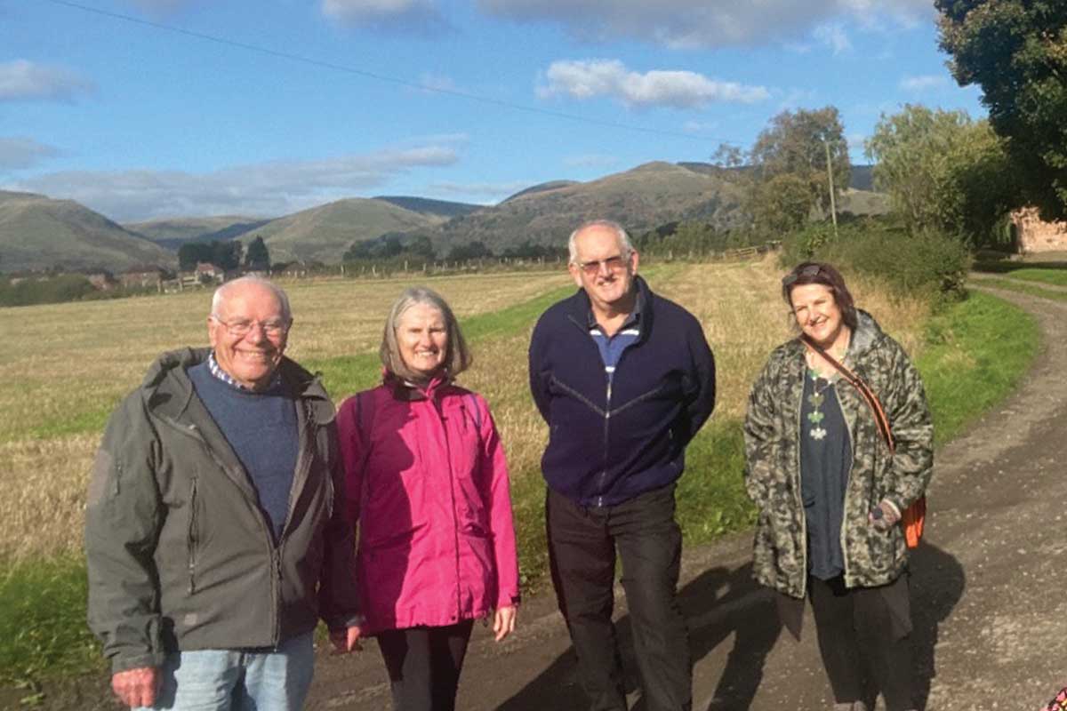 Shhhh! Intuitive walking ahead