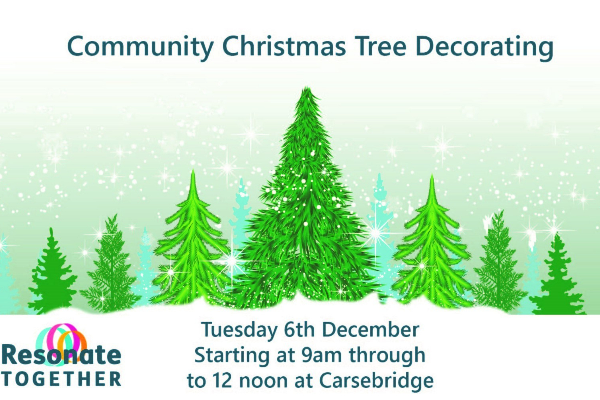 Christmas Tree Decorating at Carsebridge